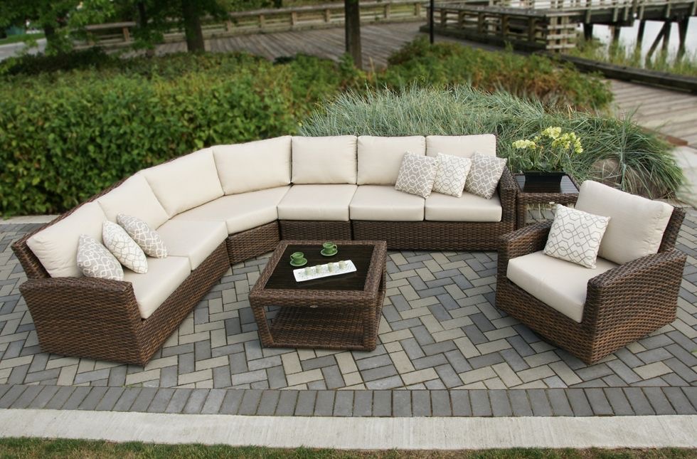 salon, de, jardin, en, resine